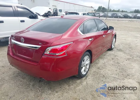 2015 Nissan Altima 2.5 Sl из США, поврежденный, VIN 1N4AL3AP5FC254387